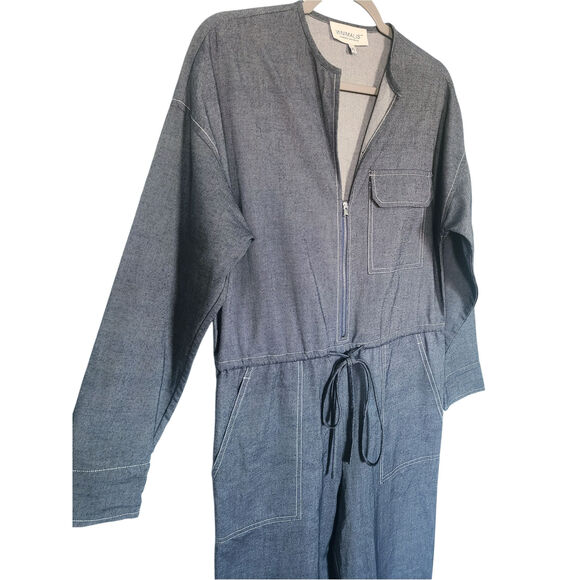 Minimalist Tamara Davydova Denim Jumpsuit in Indigo Size XS - Picture 4 of 8